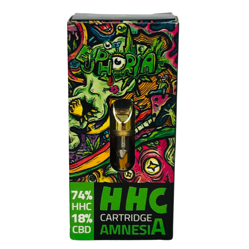 Euphoria HHC Cartridge Amnesia 74 %, 0,5 ml
