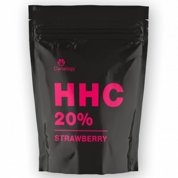 Canalogy HHC květ Strawberry 20 %, 1g - 100g 50 gramů