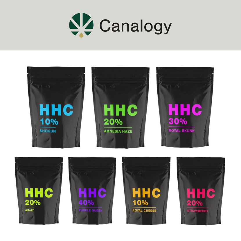 Canalogy HHC Květy, All in One Set - 7 odrůd x 1 g až 100 g 5 gramů