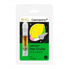 Cannastra HHCP Cartuș Lemon Star Cruise, 10 %, 1 ml
