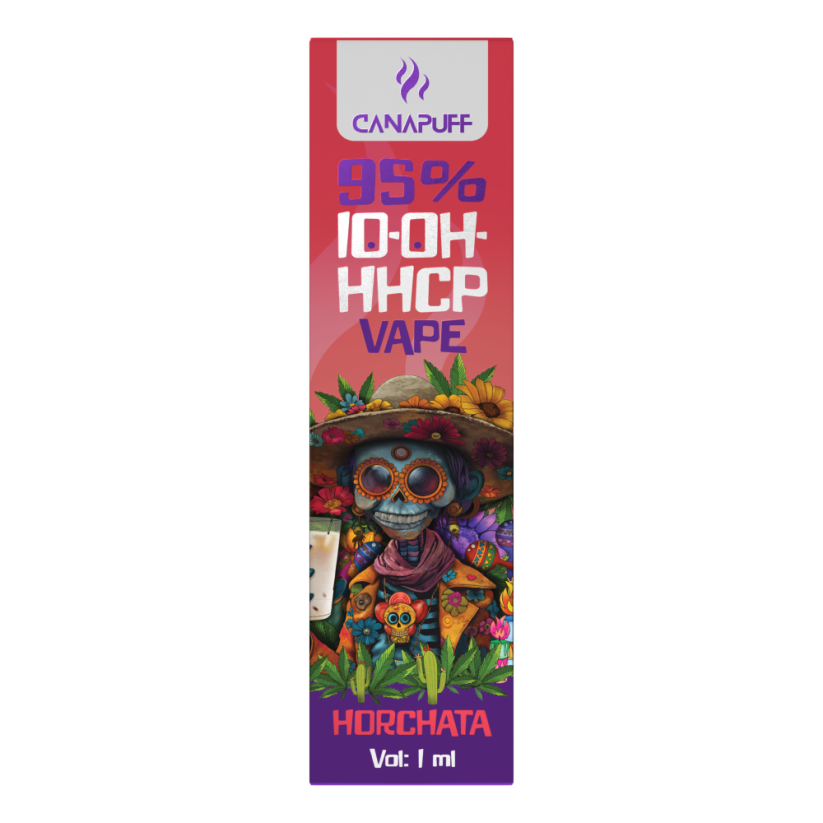 CanaPuff 10-OH-HHCP за еднократна употреба Horchata, 10-OH-HHCP 95 %, 1 ml