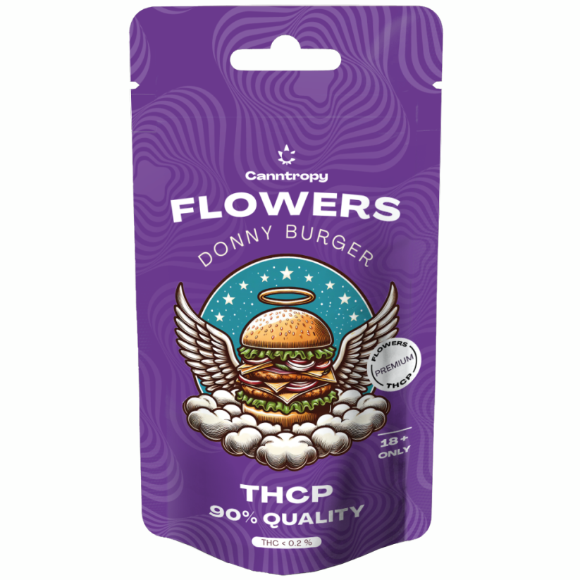 Canntropy THCP flower Donny Burger 90% quality, 1 g - 100 g