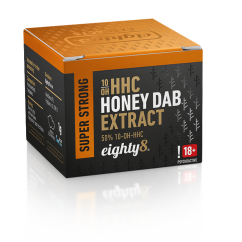 Eighty8 10-OH-HHC Extract Super Strong Honey Dab, 50 % 10-OH-HHC, 1 g