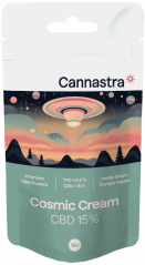 Cannastra CBD Virágok Cosmic Cream, CBD 15 %, 1 g - 100 g