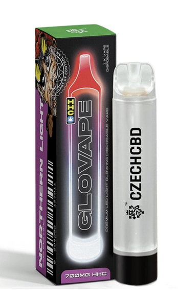 Τσεχική CBD GloVape HHC Northern Light, 700 mg HHC, 1,5 ml