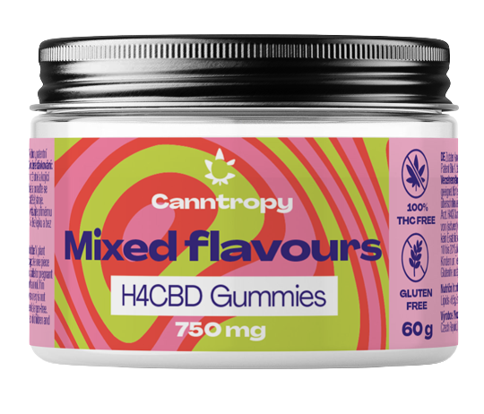 Canntropy H4CBD Fruit Gummies Flavour Mix, 30 unidades x 25 mg, 60 g