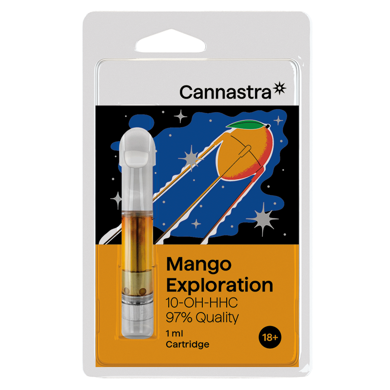 Cannastra 10-OH-HHC Patrone Mango Exploration, 10-OH-HHC 97% Qualität, 1 ml