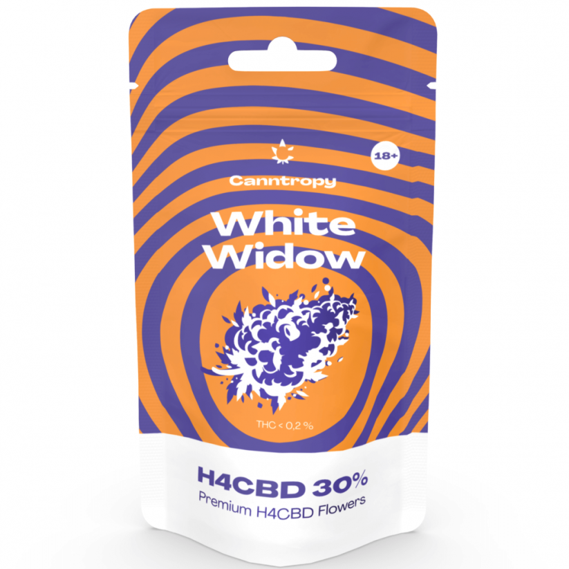 Canntropy H4CBD flor White Widow 30 %, 1 g - 5 g