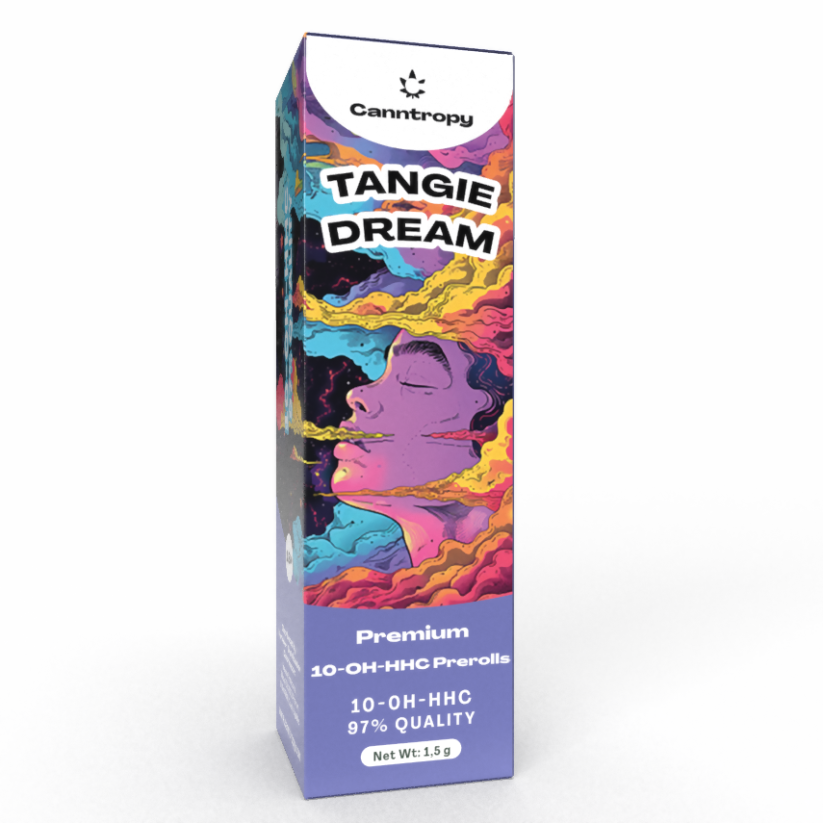 Canntropy 10-OH-HHC Prerolls Tangie Dream, 10-OH-HHC 97%-os minőség, 1,5 g