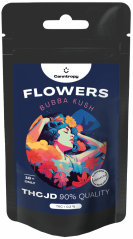 Canntropy THCJD Flower Bubba Kush, THCJD 90 % kvaliteet, 1 g - 100 g