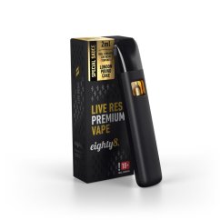 Eighty8 CBD Live Resin Vape London Pound Cake, 92% CBD, 2 ml