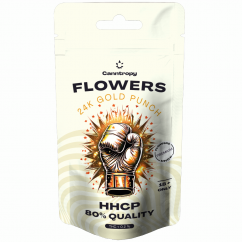 Canntropy HHCP blomma 24K Guld Punch 80% kvalitet, 1 g - 100 g