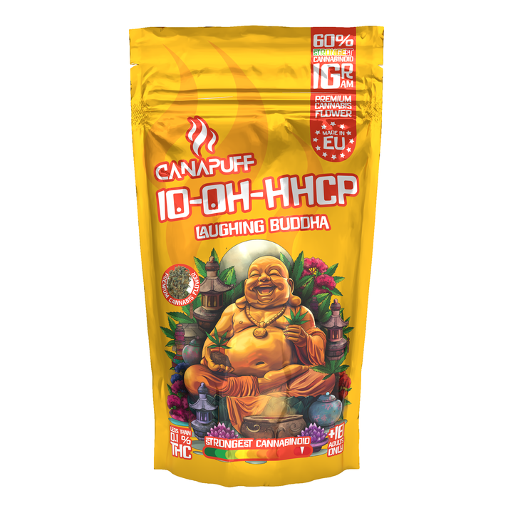 CanaPuff 10-OH-HHCP Kukka Naurava Buddha, 10-OH-HHCP 60 %, 1 - 5 g