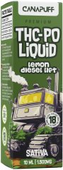 CanaPuff THCPO Líquido Lemon Diesel Lift, 1500 mg, 10 ml
