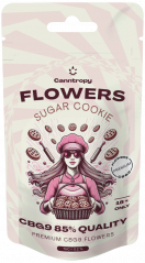 Canntropy CBG9 Blüten Sugar Cookie , CBG9 Qualität 85 %, 1 g - 100 g
