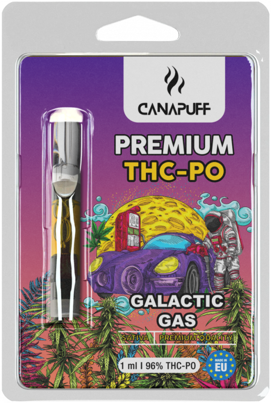CanaPuff THCPO Cartușul THCPO Galactic Gas, THCPO 79 %., 1 ml