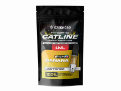 Cartucho CBD HHCPO checo CATline Banana, HHCPO 10 %, 1 ml