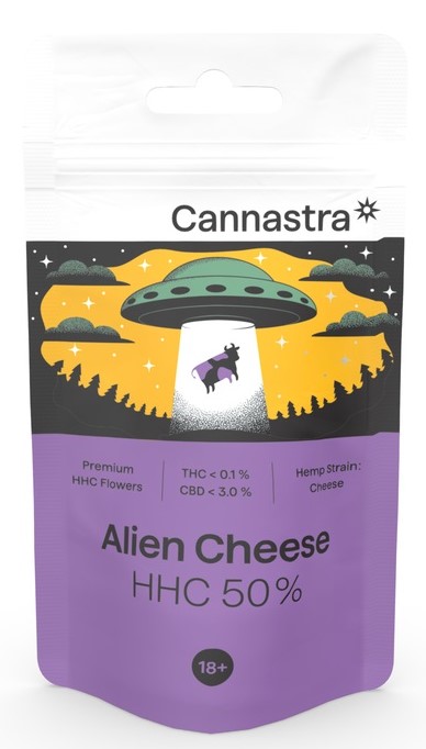 Cannastra HHC blomma Alien Cheese 50 %, 1g - 100g