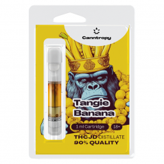 Canntropy THCJD Cartridge Tangie Banana, THCJD 90% quality, 1ml