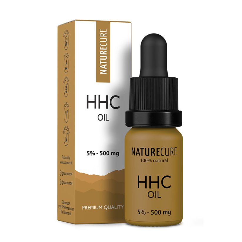 Nature cure HHC масло 5 %, 500 mg, 10 ml