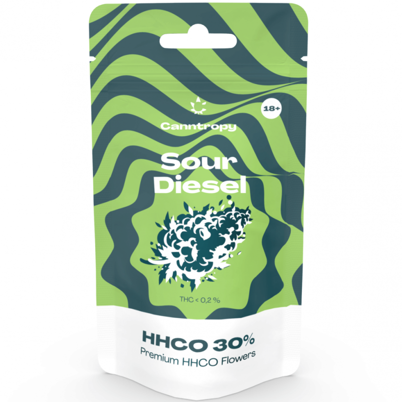 Canntropy HHC-O kukka Sour Diesel 30%, 1 g - 100 g