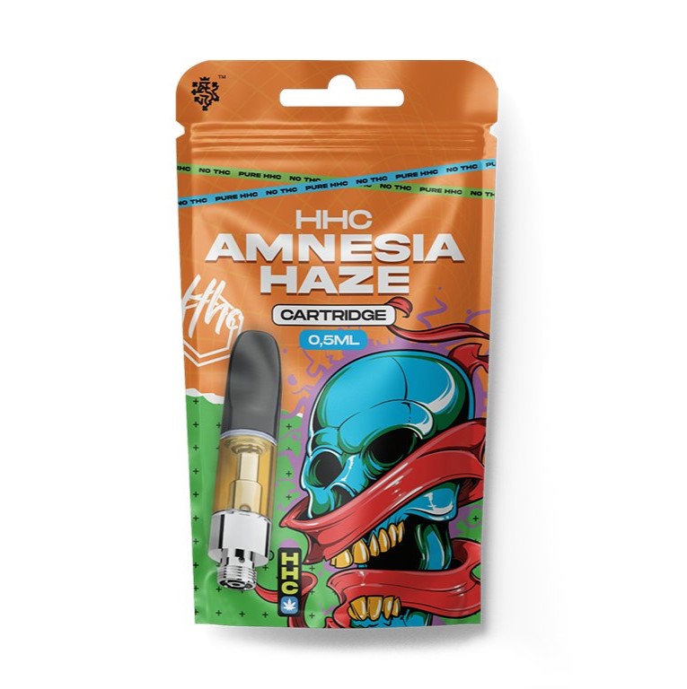 Cartuccia CBD HHC ceca Amnesia Haze, 94 %, 0,5 ml