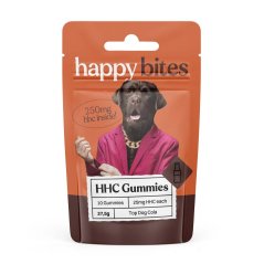 Happy Bites HHC Gummy Top Dog Cola, 10 kosov x 25 mg, 250 mg