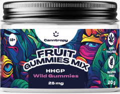 Canntropy HHCP Gummies Hedelmäsekoitus, 10 kpl x 2,5 mg, 25 mg.
