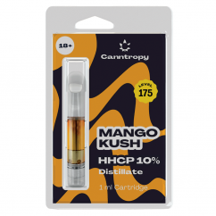 Canntropy HHCP kasetne Mango Kush - 10 % HHCP, 85 % CBD, 1 ml