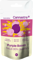 Cannastra THCB-blomma Purple Boom, THCB 95% kvalitet, 1g - 100 g