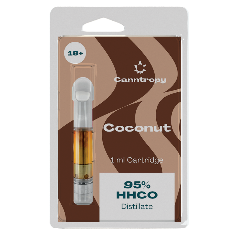 Canntropy HHC-O патрон кокосов орех, 95 % HHC-O, 1 ml