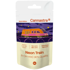 Cannastra 8-OH-HHC Flower Neon Train 90 % de qualidade, 1 g - 100 g