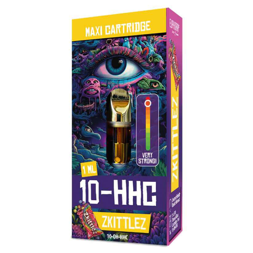 Euphoria 10-OH-HHC Kartusche Zkittlez, 95,6% 10-OH-HHC, 1 ml