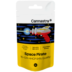 Cannastra 10-OH-HHCP Flower Space Pirate 94% jakości, 1 g - 100 g