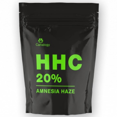 Canalogy HHC kukka Amnesia Haze 20 %, 1g - 100g - 100g