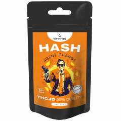 Canntropy THCJD Hash Agent Orange, kvalita THCJD 90 %, 1 g - 5 g
