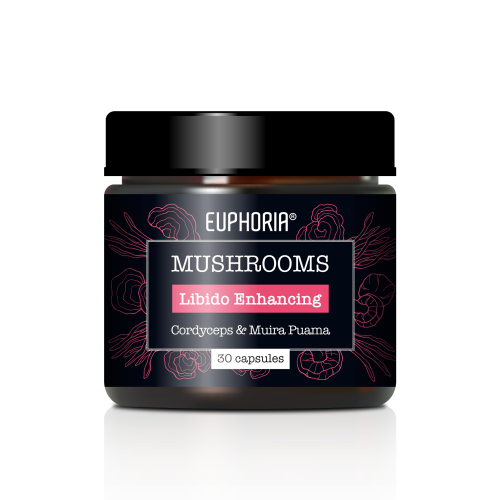Euphoria Mushrooms Libido suurendamine, 30 kapslit