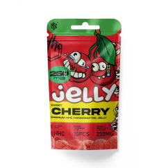 Tšehhi CBD HHC Jelly Cherry 250 mg, 10 tk x 25 mg