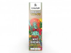 Jednorazové vape pero CanaPuff NYC Diesel, 79% THCPO, 1 ml
