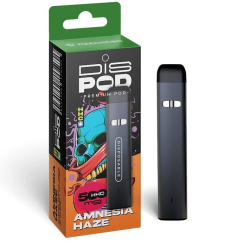 Čekijos CBD HHC Vape Pen disPOD Amnesia Haze 500 mg, 0,5 ml