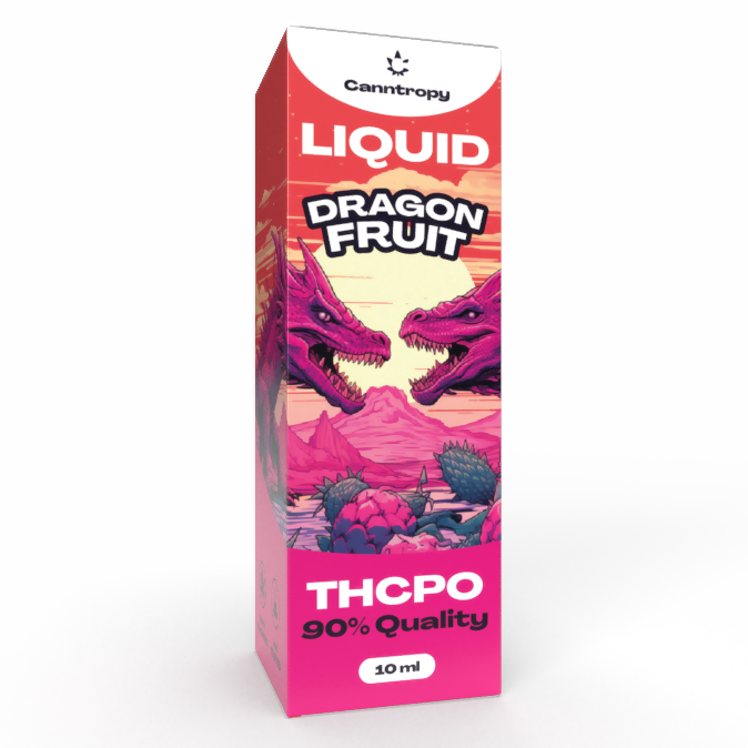 Canntropy THCPO Liquid Dragon Fruit, THCPO 90% kvalitāte, 10ml