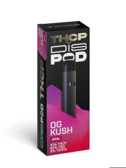 Čehijas CBD THCP Vape Pen disPOD OG Kush 10% THCP, 82% CBG, 2 ml