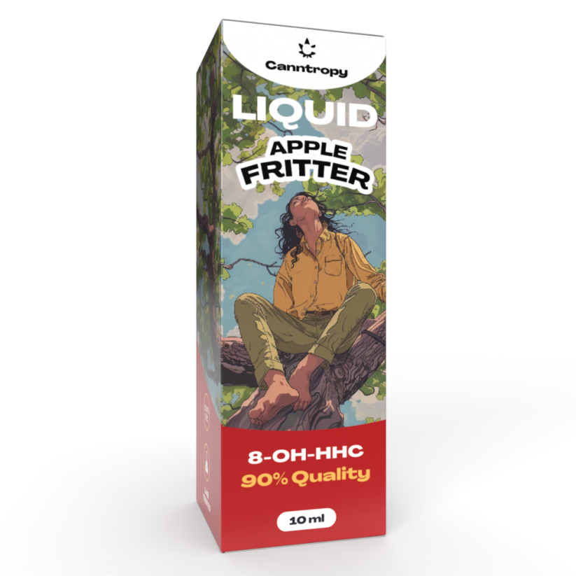 Canntropy 8-OH-HHC Líquido de Maçã Frita, 8-OH-HHC 90% de qualidade, 10ml