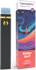 Cannastra CBG9 Wegwerpvape-pen Stellar Surf, CBG9 85% kwaliteit, 1 ml