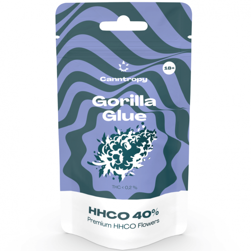 Canntropy HHC-O gėlių klijai "Gorilla Glue" 40 %, 1 g - 100 g