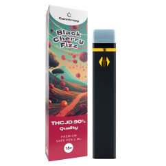 "Canntropy THCJD Vape Pen Black Cherry Fizz", THCJD 90% kokybės, 1 ml