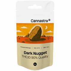 Cannastra THCJD Hash Dark Nugget, THCJD 90% Qualität, 1g - 100g