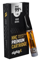 Eighty8 HHC padrun Sour Diesel - 99 % HHC, 1 ml