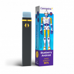 Cannastra HHCP Vape Pen Blueberry Android, HHCP 90% quality, 1 ml