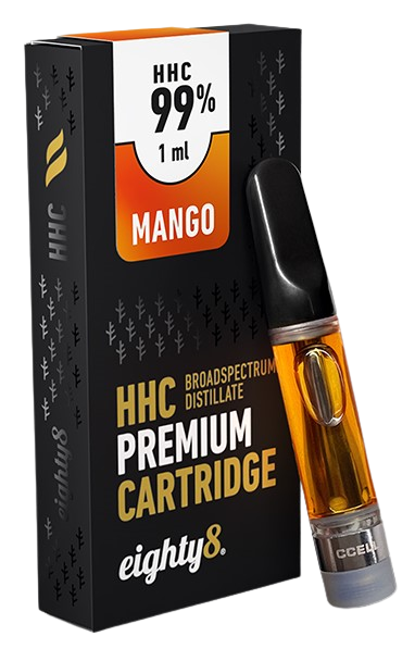 Eighty8 HHC-patroon Mango - 99 % HHC, 1 ml